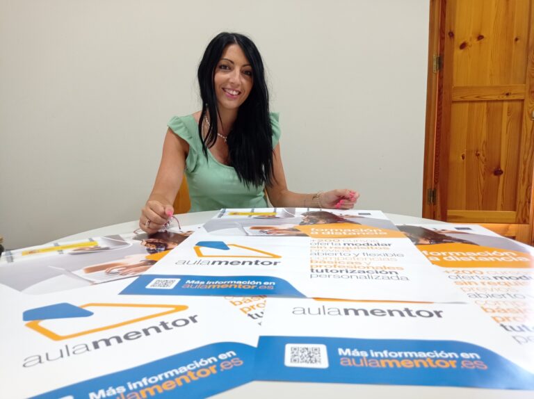 Huércal de Almería desarrollará el programa formativo Aula Mentor
