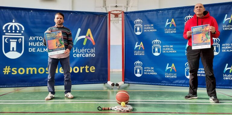 Huércal de Almería contará esta Navidad con una escuela deportiva gratuita para niños